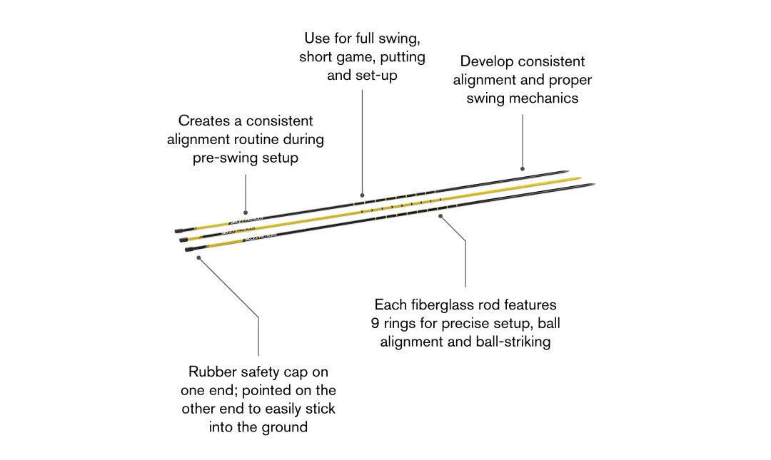 Health / Fitness SKLZ Golf Pro Rods