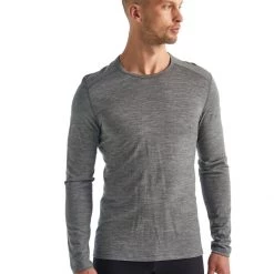 Icebreaker Men's Merino 200 Oasis LS Crewe Thermal Top
