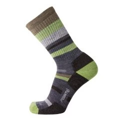 Point6 Merino Hiking Mixed Stripe Light Crew Sock Socks
