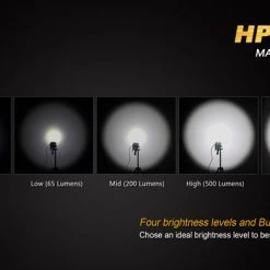 Fenix HP30 Headlamp 900 Lumens, Orange Camp / Tramp