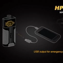 Fenix HP30 Headlamp 900 Lumens, Orange Camp / Tramp