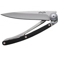 Deejo Wood 27g Knife With Ebony Handle