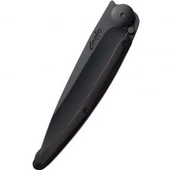 Deejo Black 37g Knife With Ebony Handle