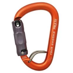 Climb Rock Exotica Pirate Wire Eye Auto Lock Carabiner