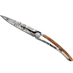 Deejo Tattoo 37g Knife With Juniper Handle, Climbing