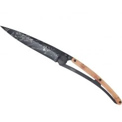 Tools / Accessories Deejo Black 37g Knife With Juniper Handle, Ski