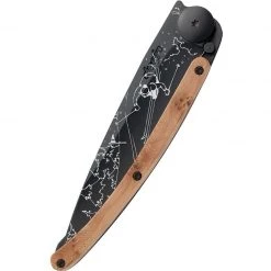 Tools / Accessories Deejo Black 37g Knife With Juniper Handle, Ski