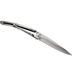 Deejo Tattoo 37g Knife With Ebony Handle, Grizzly