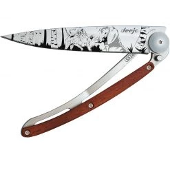 Tools / Accessories Deejo Tattoo 37g Knife With Coral Handle, Hunting Day