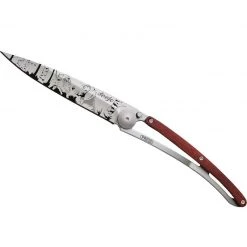 Tools / Accessories Deejo Tattoo 37g Knife With Coral Handle, Hunting Day