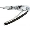 Deejo Tattoo 37g Knife With Ebony Handle, Grizzly