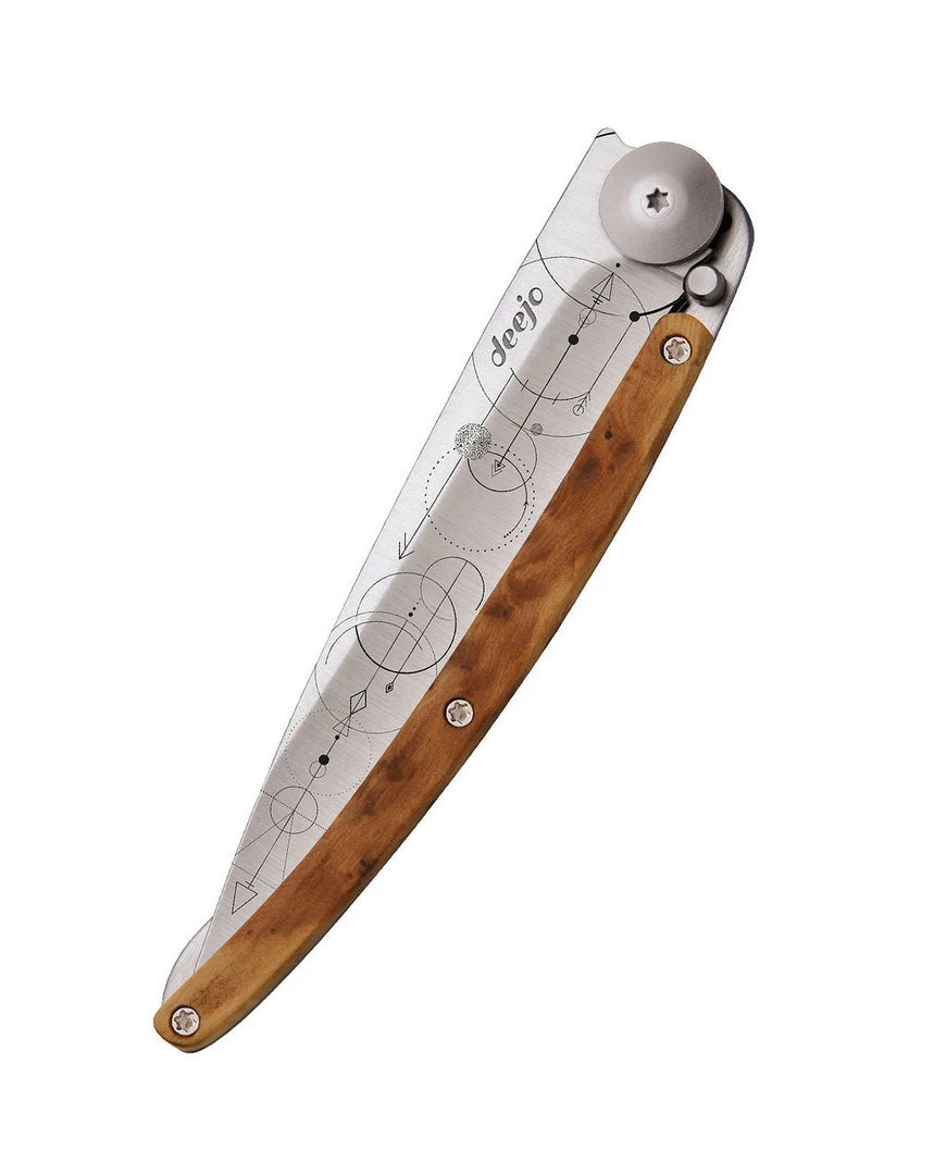 Tools / Accessories Deejo Tattoo 37g Knife With Juniper Handle, Theorem
