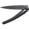 Tools / Accessories Deejo Serrated Black 37g Knife With Carbon Fibre Handle