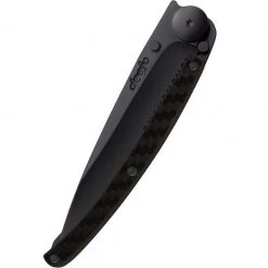 Tools / Accessories Deejo Serrated Black 37g Knife With Carbon Fibre Handle