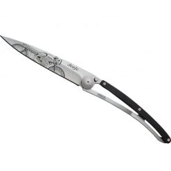Tools / Accessories Deejo Tattoo 37g Knife With Ebony Handle, Café Racer