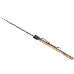 Tools / Accessories Deejo Black 37g Knife With Olive Wood Handle, Yin & Yan