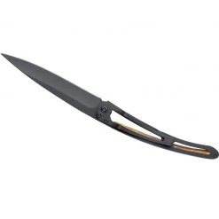 Tools / Accessories Deejo Black 37g Knife With Olive Wood Handle, Pacific