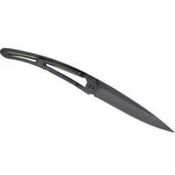 Deejo - NZ Series Deejo Black 37g Knife With Green Beech Wood Handle, Koru Tools / Accessories