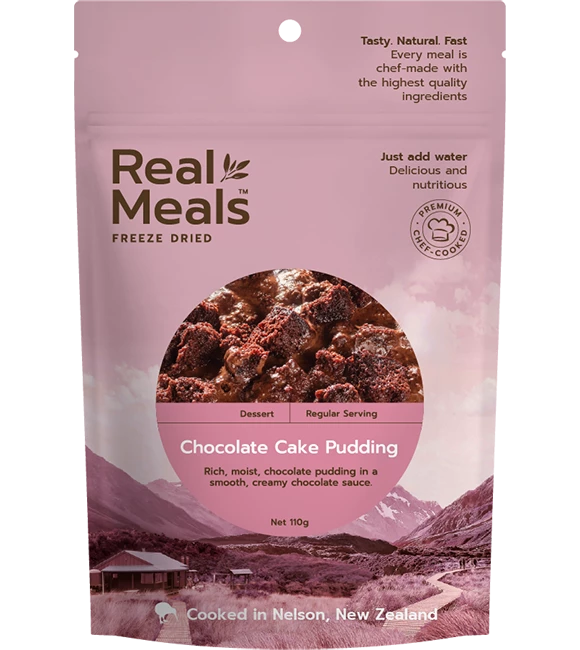 Real Meals Chocolate Cake Pudding Food