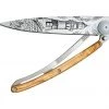 Deejo Tattoo 37g Knife With Olive Wood Handle, Lighthouse