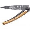 Tools / Accessories Deejo Black 37g Knife With Olive Wood Handle, Yin & Yan