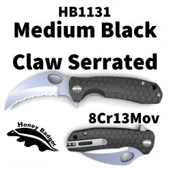 Honey Badger Knives Honey Badger Claw Knife