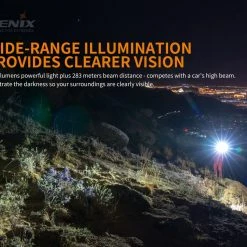 Camp / Tramp Fenix PD36R 1600 Lumen Rechargeable Torch + Torch E01 V2.0