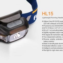 Camp / Tramp Fenix HL15 200 Lumen Headlamp