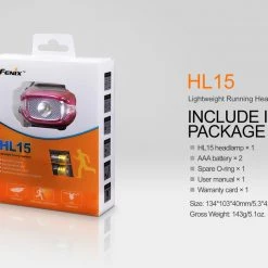 Camp / Tramp Fenix HL15 200 Lumen Headlamp