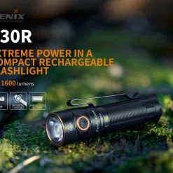 Camp / Tramp Fenix E30R 1600 Lumen Rechargeable Torch