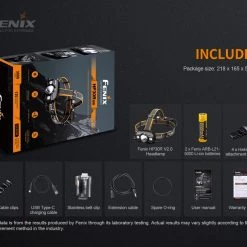 Fenix HP30R V2 Rechargeable Headlamp - 3000 Lumen