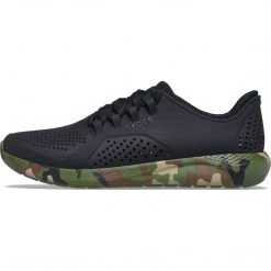 Crocs Mens LiteRide Printed Camo Pacer Shoe Clothing
