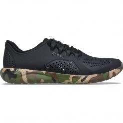 Crocs Mens LiteRide Printed Camo Pacer Shoe Clothing