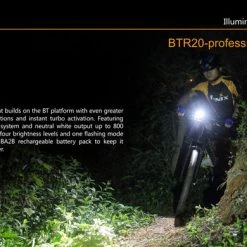 Fenix BTR20 800 Lumen Bike Light Bike Lights