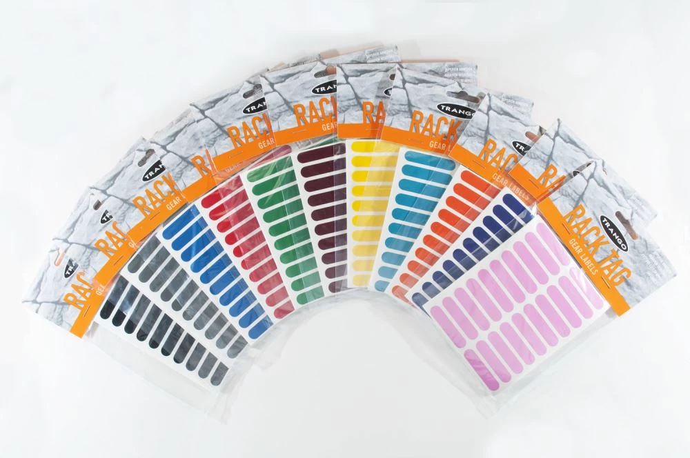 Climb Trango Rack Tags 100 Tags BLUE