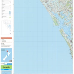 Land Information Nz NZ Topo 250 Map 04 - Dargaville