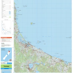 Land Information Nz Maps NZ Topo 250 Map 06 - Tauranga