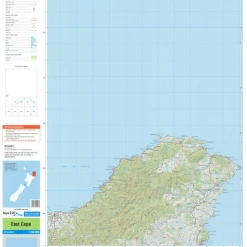 Land Information Nz NZ Topo 250 Map 07 - East Cape