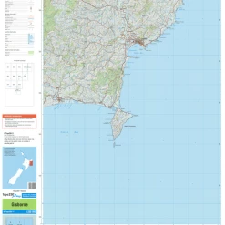 Land Information Nz NZ Topo 250 Map 11 - Gisboure