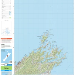 Land Information Nz Maps NZ Topo 250 Map 13 - Nelson