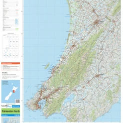 Land Information Nz NZ Topo 250 Map 14 - Palmerston North