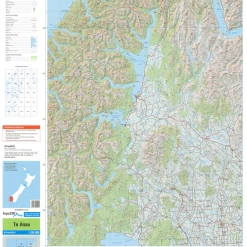 Land Information Nz NZ Topo 250 Map 25 - Te Anau Maps