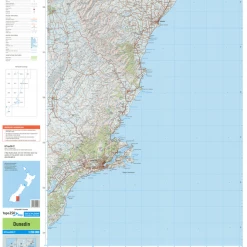 Land Information Nz NZ Topo 250 Map 27 - Dunedin