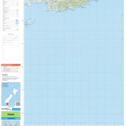 Land Information Nz NZ Topo 250 Map 30 - Owaka Maps
