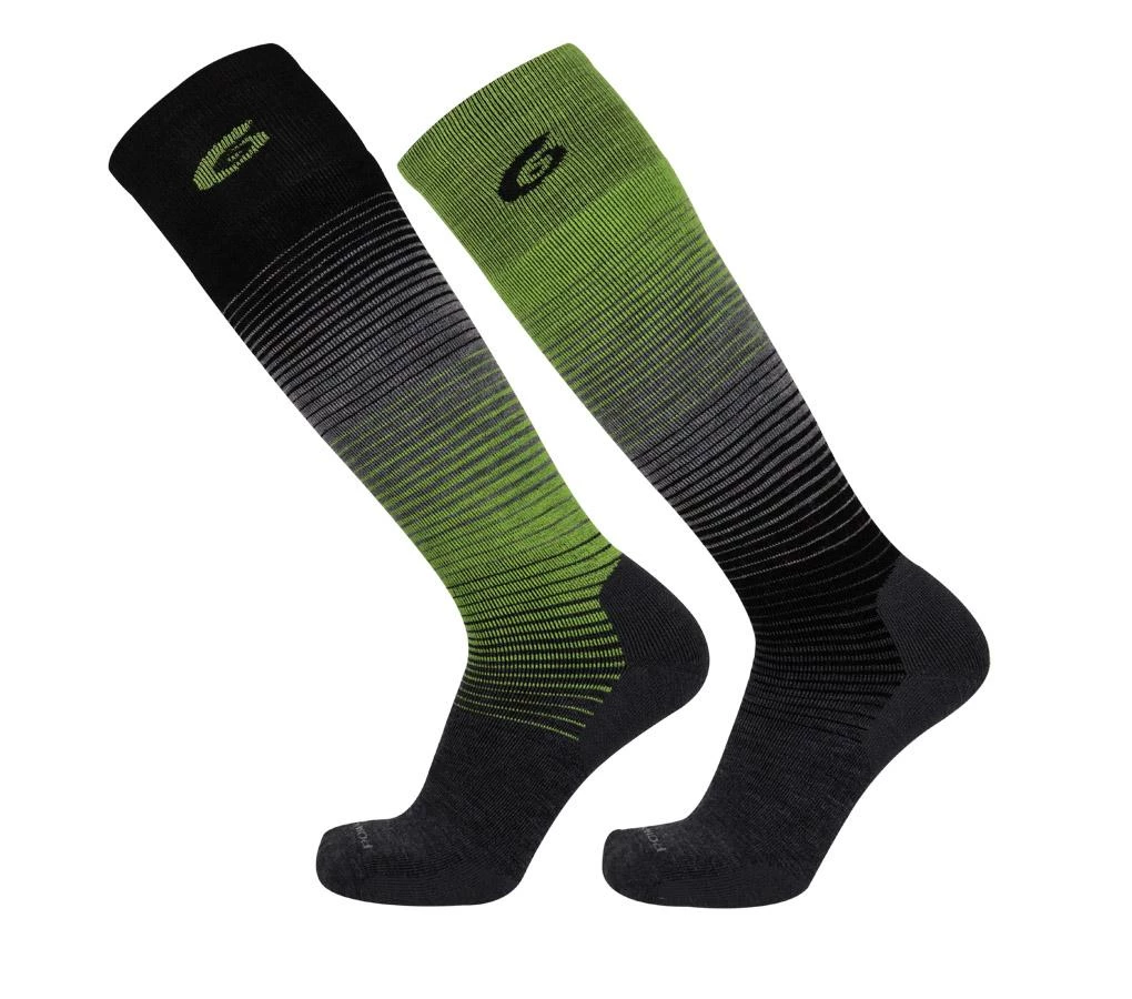 Point6 Merino Snowboard Rise Medium OTC Socks Snow / Ice