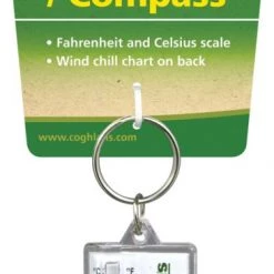 Coghlans Zipper Thermometer/Compass Tools / Accessories