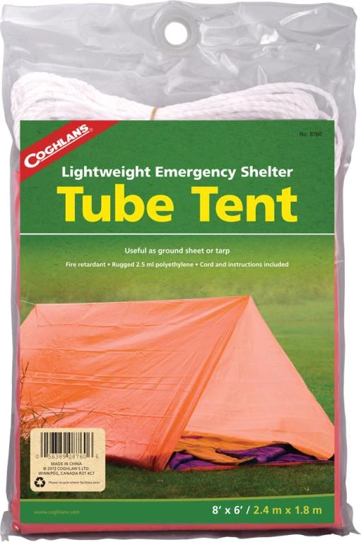 Coghlans Emergency Tube Tent Tools / Accessories