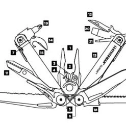 Leatherman Surge Multi-Tool, Black