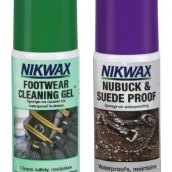 Nikwax Footwear Cleaning Gel + Nubuck & Suede Proof Sponge Clothing