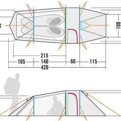Tatonka Okisba 2 Plus Tent, (Green)